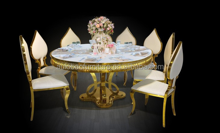 ゴールドフレーム現代下ダイニングテーブル照明、照明テーブル用結婚式仕入れ・メーカー・工場