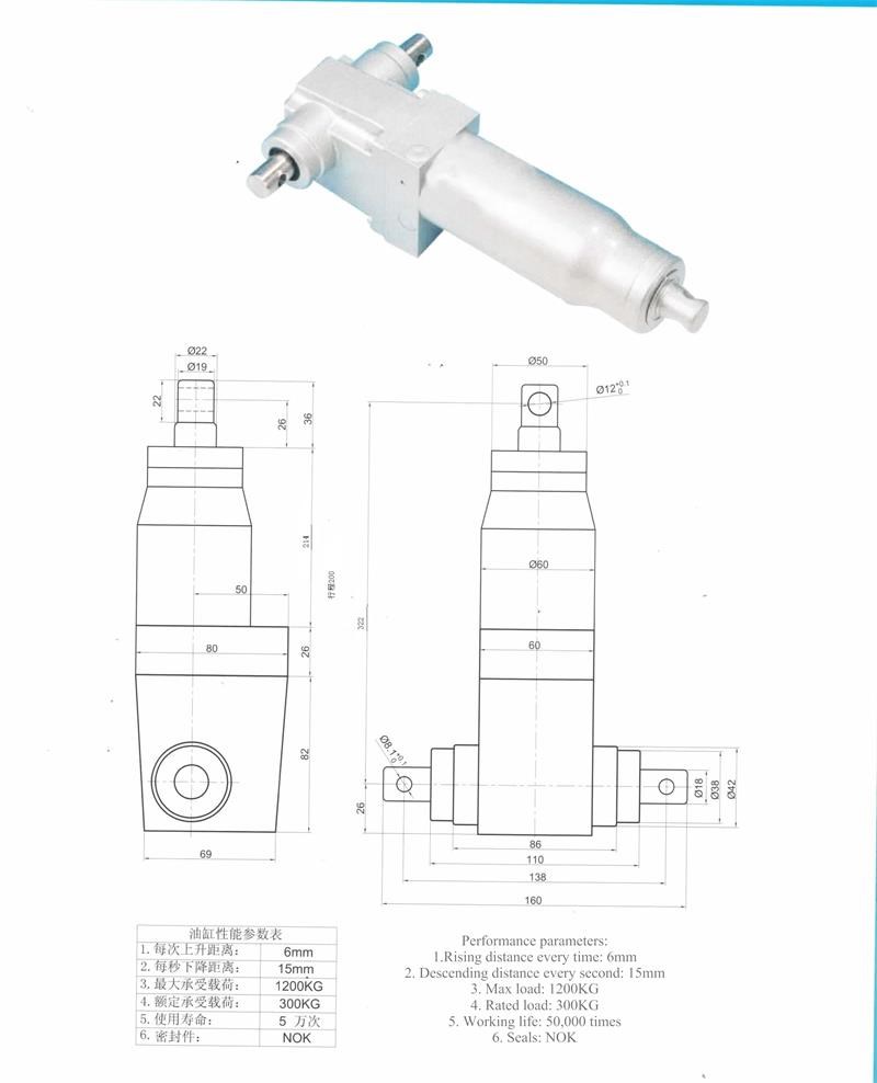 Medical Bed Hydraulics Jacks/cylinders Buy Medical Bed Hydraulics