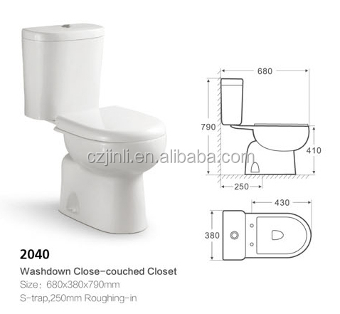 ピースセラミックトイレchaozhou_ceramic_bathroom_washdown_two/2020問屋・仕入れ・卸・卸売り
