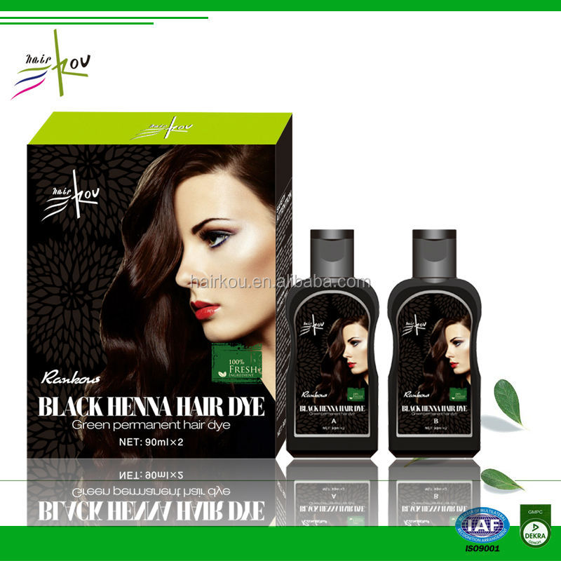 Professional Argan Oil Black Hair Shampoo Natural Herbal Henna