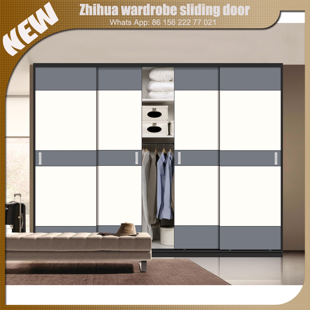 Zhihua Modern Design Aluminium Sliding Wardrobe Doors For Bedroom