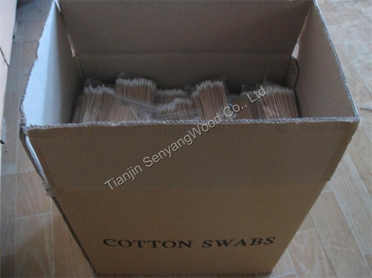 木の棒の綿100個にイヤホンコード印刷upcポリ袋 問屋・仕入れ・卸・卸売り