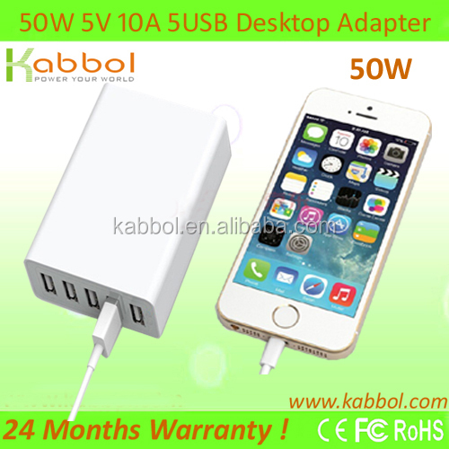 アンカー40w5- ポート家族- サイズのデスクトップ技術を搭載したusb充電器iphone用poweriq5s5c5; 空気ミニのipad; 銀河s5s4問屋・仕入れ・卸・卸売り