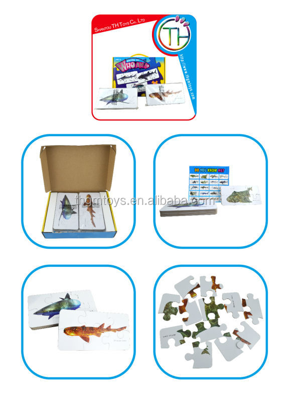 最新のデザインのジグソーパズル2014年サメ問屋・仕入れ・卸・卸売り