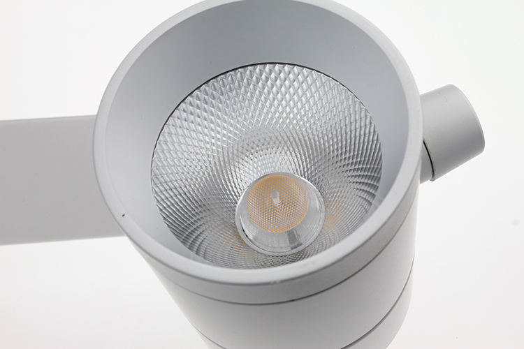 新しい設計省エネ20w30wホワイトハウジングledトラックスポットライト、 ledトラックレールライト仕入れ・メーカー・工場