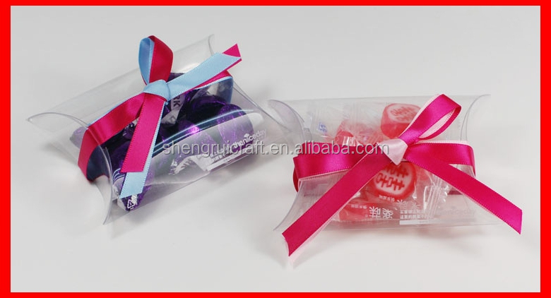 新しいデザインのお菓子透明なプラスチックピローボックス仕入れ・メーカー・工場