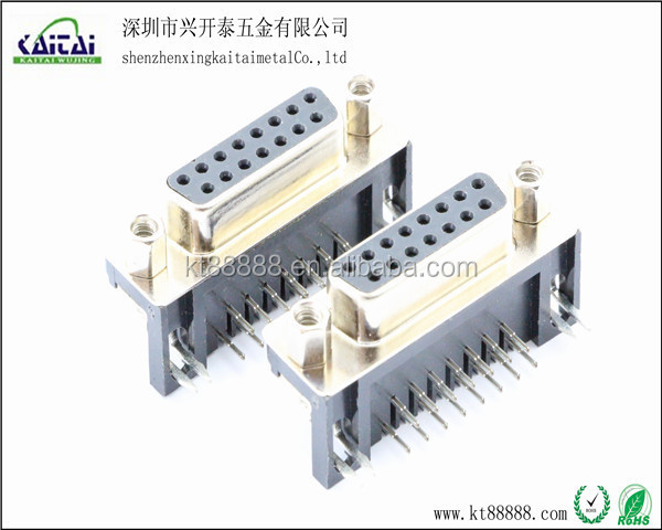 D-sub直角15ピンコネクタ仕入れ・メーカー・工場