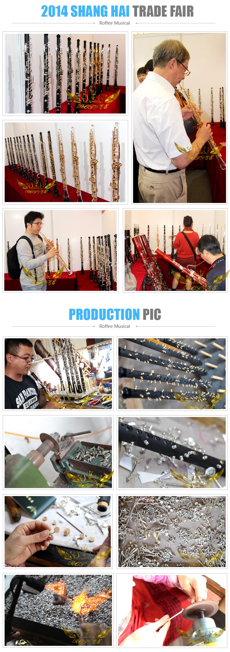 roffee木管楽器の部品付属品、 軟質葦オーボエリード仕入れ・メーカー・工場