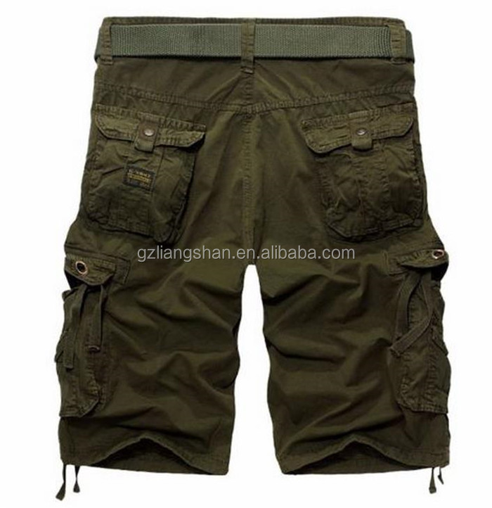 夏のファッションメンズカーゴショーツ迷彩軍3/4ルーズカジュアルカーゴショートパンツ仕入れ・メーカー・工場
