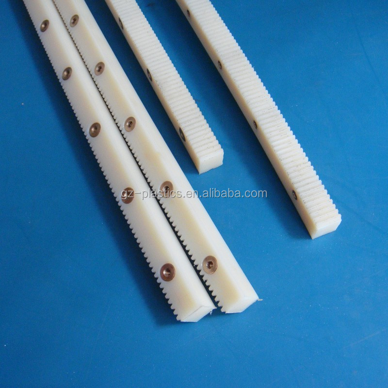 Flexible Plastic Mc Nylon Gear Rack Nylon Gear Rack For Sliding Gate