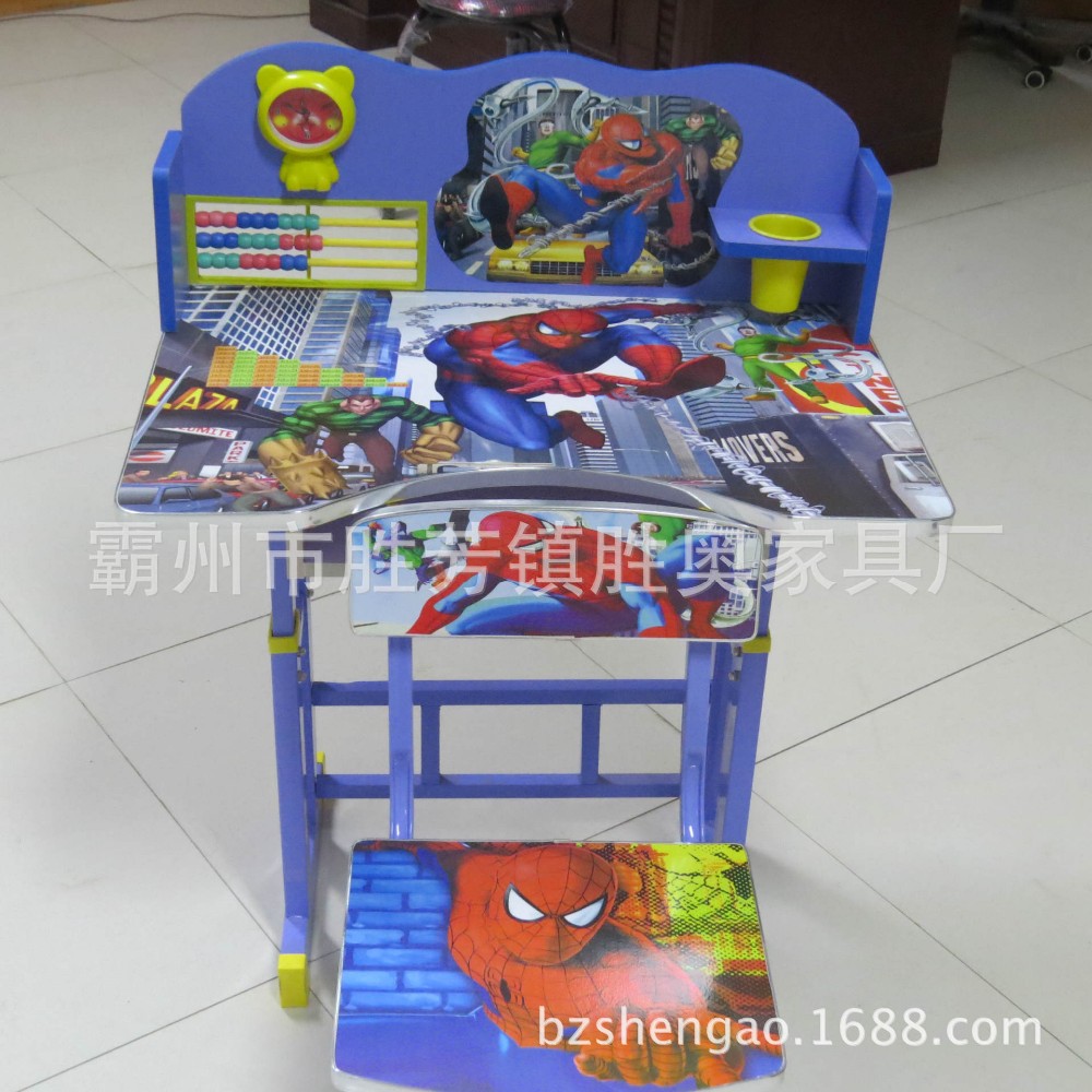 Bzshengaoキッズ学習テーブルと椅子セットリフティング子供スタディテーブル子供学習机で角度調整可能なワークトップテーブル仕入れ・メーカー・工場