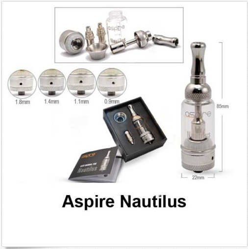 2014 Newest Best Price Cloutank BDC Clearomizer Genuine Airflow adjustable Aspire Nautilus