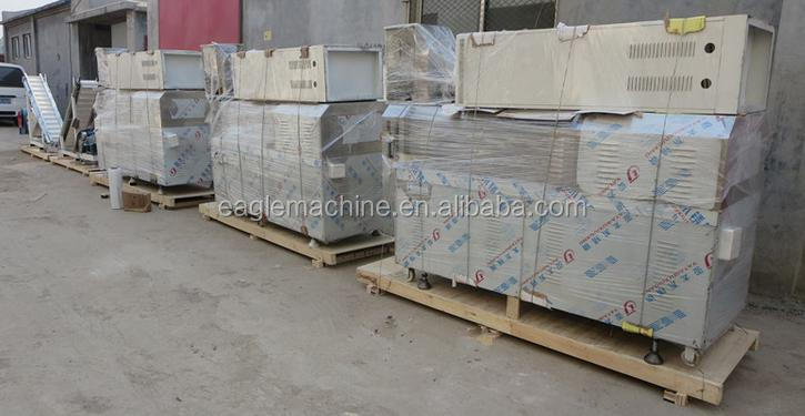 Floating fish feed pellet extruder machine