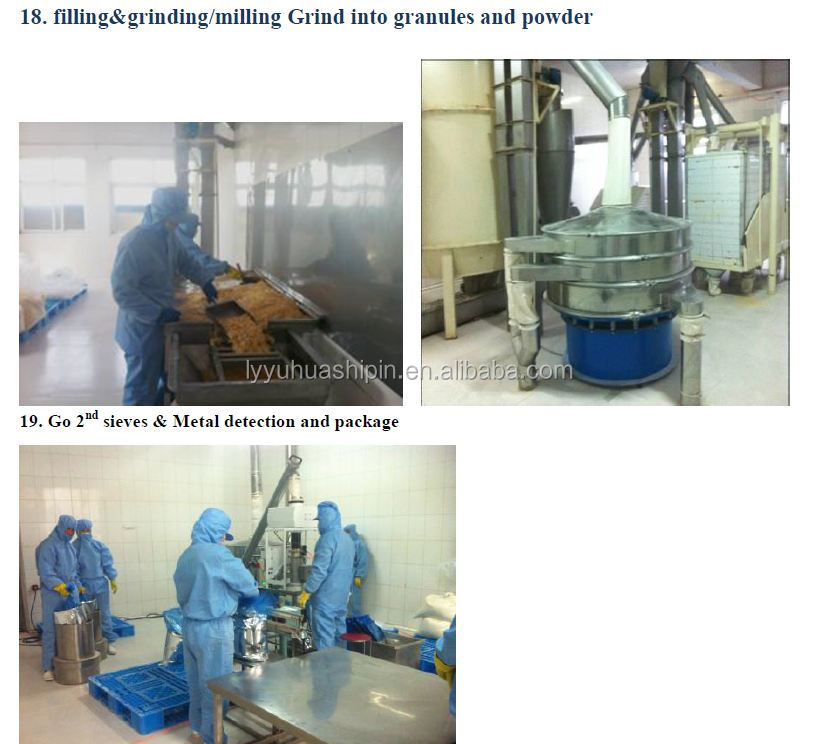 Garlic powder different mesh export to Japan