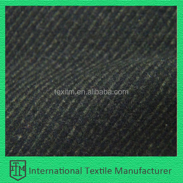 Htdc- 13009ジャケット綿とポリエステルの混紡/起毛パンツファブリック仕入れ・メーカー・工場