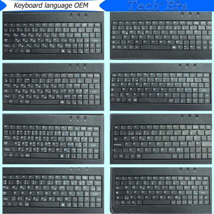 Oemブルートゥースキーボードの高さ、 usb充電ケーブルのためのbluetoothのキーボード用7-8inchユニバーサルタブレットケース問屋・仕入れ・卸・卸売り