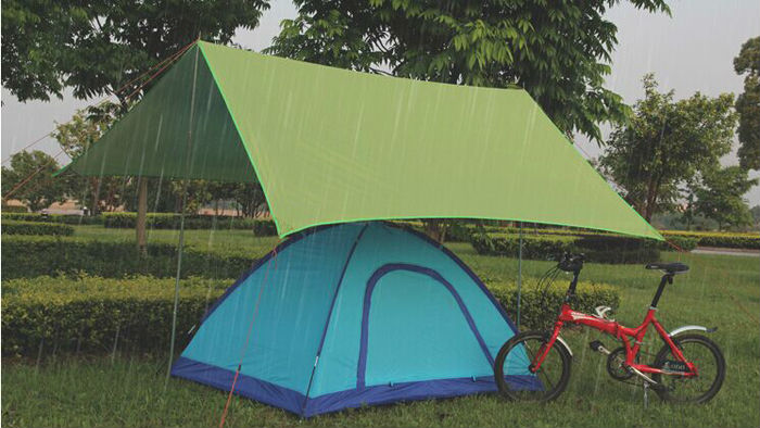 紫の色中国簡単に折りたたみキャンプの太陽の避難所保護のテント仕入れ・メーカー・工場