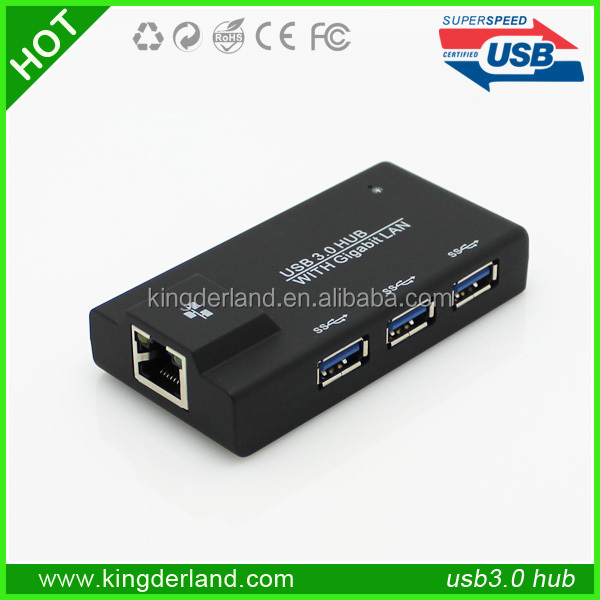3ポートハブ付き1rj4510/100/1000ギガビットイーサネットlanネットワークアダプタを有線問屋・仕入れ・卸・卸売り
