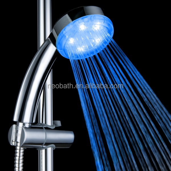 熱い販売ledシャワーの色の変化のシャワーヘッドsds-a19ジャンプ仕入れ・メーカー・工場