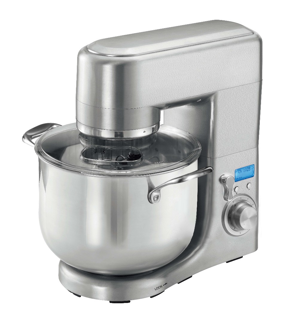 Hot Selling 1500w 10l Rotating Bowl Stand Mixer With Digital Control