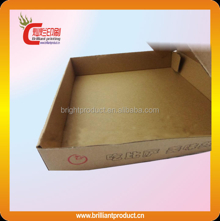 Wholesale pizza boxes custom logo printed pizza packaging box mini pizza boxes for sale