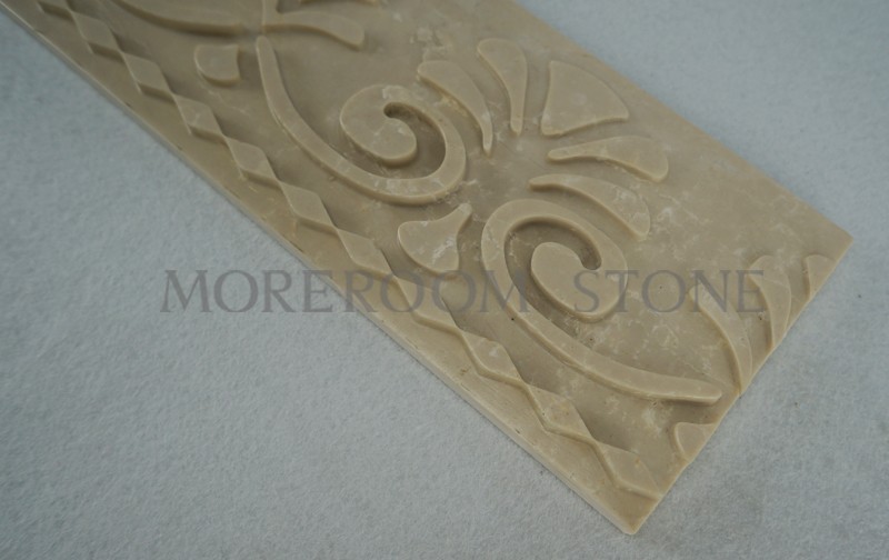 ML-B005 Moreroom Stone Cream Beige Marble Tile 3D Wall Decoration Marble CNC Stone CNC Marble Engraving CNC Carving Marble Wall Tile Marble Stone Interior Decorative Wall Tile Faux Marble Wall Panels -9.jpg