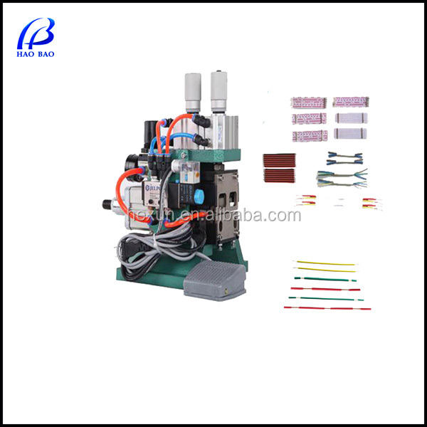 空気圧hw-a3ワイヤーカットとストリップマシンストリッピング直径: 1mm-6mm仕入れ・メーカー・工場