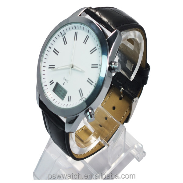 Hot sale! World cup Germany radio leather watch water resistant watches for men