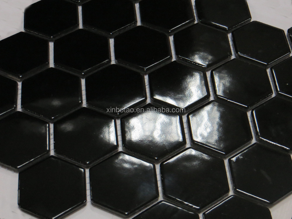 porcelain hexagon mosaic tile