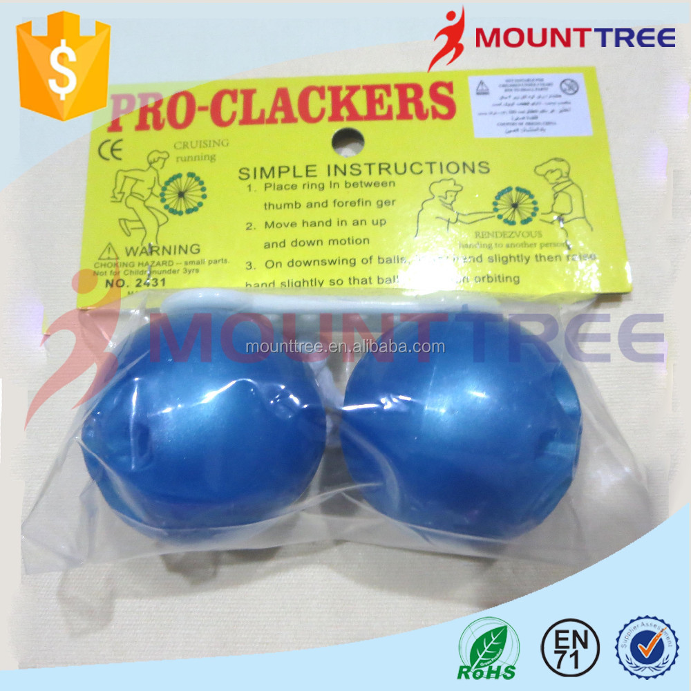 Pro-Clackers Ball set with header card