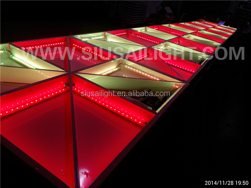 古典的な中国サプライヤー製造864個ledアクリルダンスフロア/白のダンスフロア/卸売ポータブルledのダンスフロア問屋・仕入れ・卸・卸売り