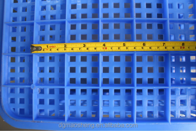 木枠のプラスチックバスケット60センチメートルプラスチック果物と野菜のためのプラスチック製の木箱仕入れ・メーカー・工場