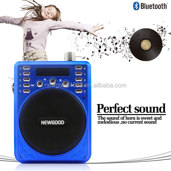 2016新しいタイプ中国深セン10ワットbluetoothポータブルスピーカーfmラジオ、音声アンプと音声録音機能仕入れ・メーカー・工場