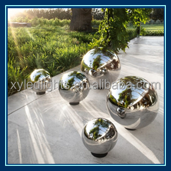 ステンレス鋼ボールサプライヤー/を眺めの金属球家と庭のための装飾品問屋・仕入れ・卸・卸売り