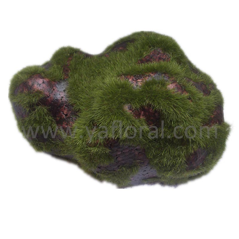 Large Decorative Rocks Artificial Moss Rock Garden Moss Covered Rocks