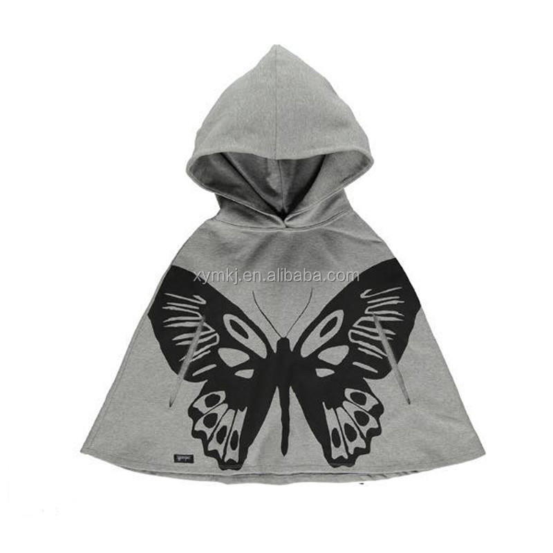 赤ちゃんの女の子のノベルティ卸売ファッションジャケット秋のために蝶の綿の子供のコート仕入れ・メーカー・工場