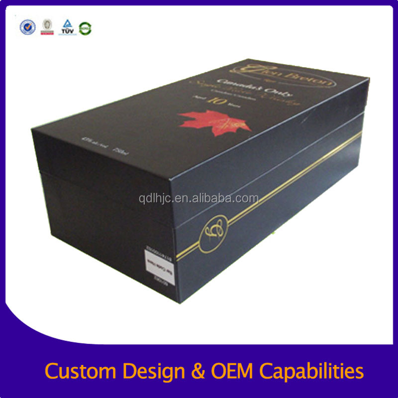 Red wine packing carton, high end gift box