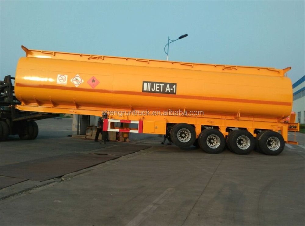 axle 50cbm fuel tanker oil diesel transport truck semi tank