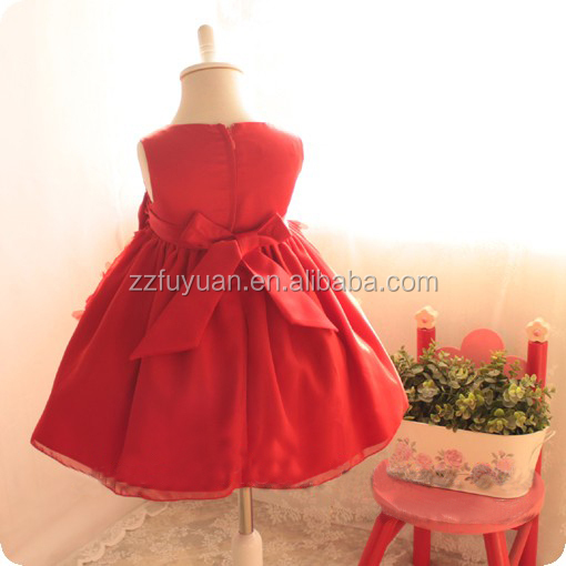 熱い販売のフラワーガールの服、 花柄ワンピース、 美しいちょう結びプリンセスドレス仕入れ・メーカー・工場