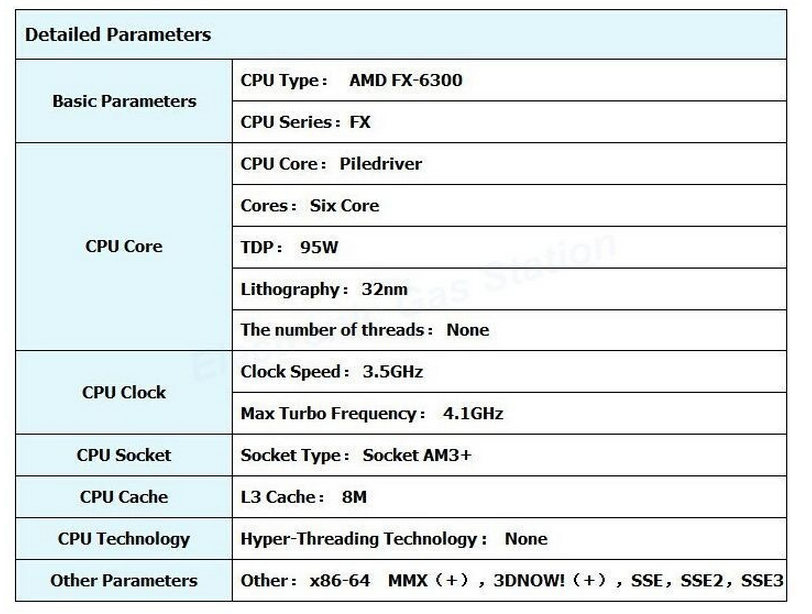 clipart amd fx 6300 black