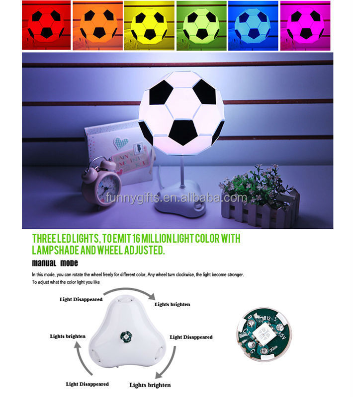 革新的なフットボール形状バッテリ駆動のポータブルledテーブルランプ問屋・仕入れ・卸・卸売り