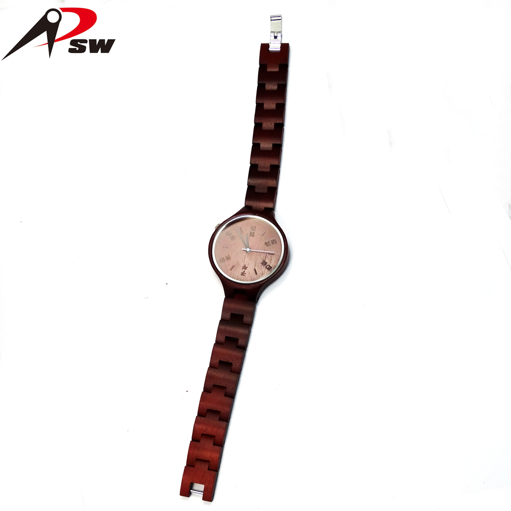 New design bamboo wood watch color optional Miyota 2035 movementt watches