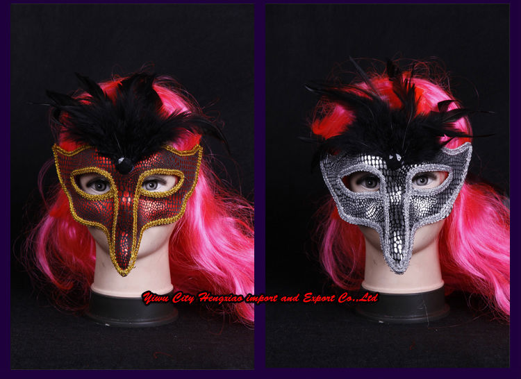 イーグルショーブラジルのカーニバルマスク女性のために派手な羽のマスク仕入れ・メーカー・工場