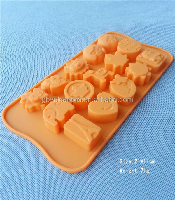 Animal Shaped Chocolate Bar Mould