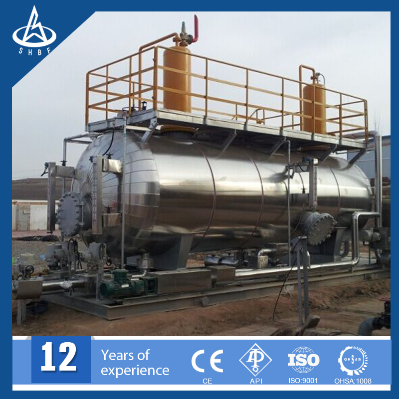 (Crude Oil/Water/Gas) Three Phase separator skid