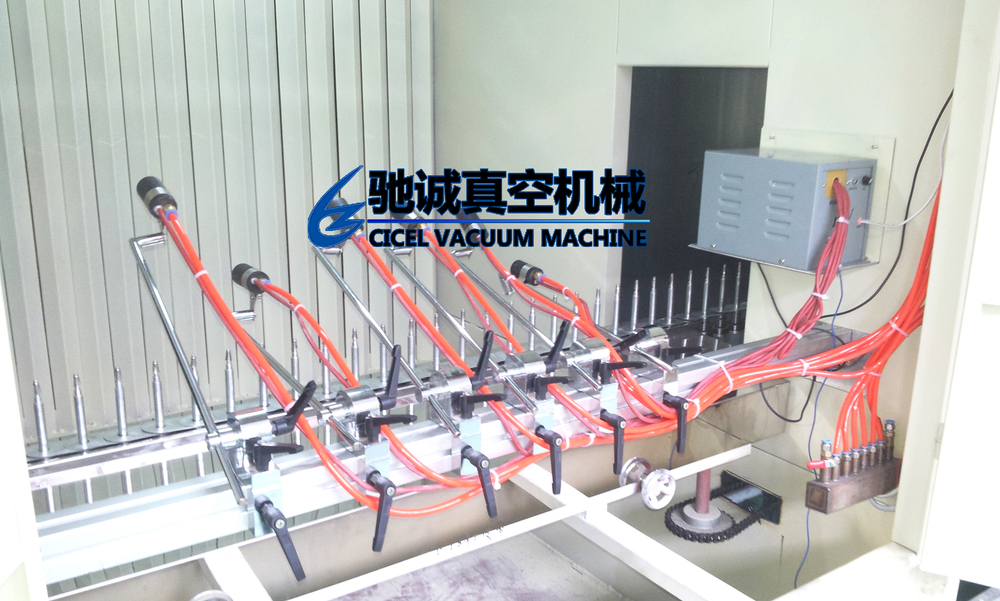 Cczk- 90auvコーティングマシン/uvスプレーライン、 irシステム/uv黄金の銀塗装ライン問屋・仕入れ・卸・卸売り