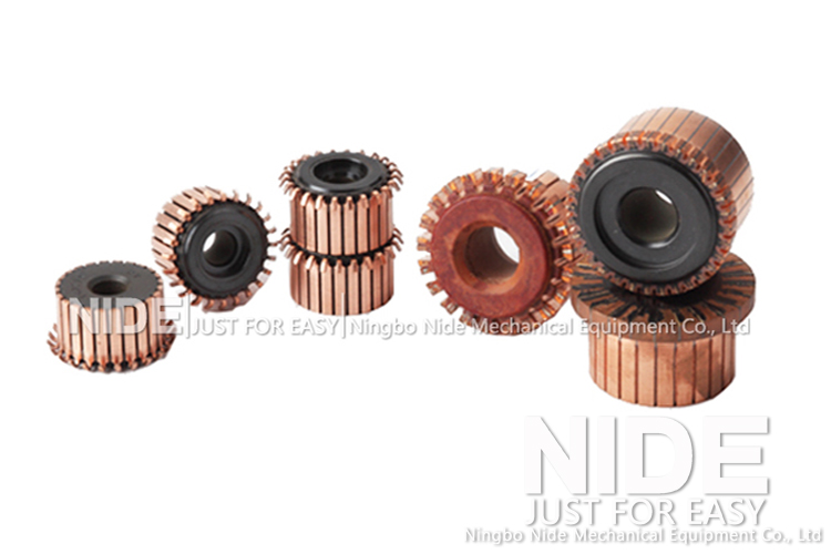 nide hot sale armature rotor commutator for dc motor air swith