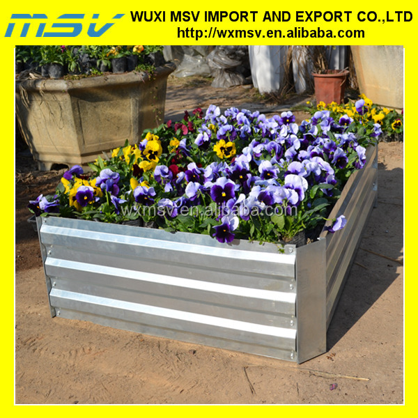 Corrugated Galvanized Raised Garden Beds - Buy Galvanized Garden Bed