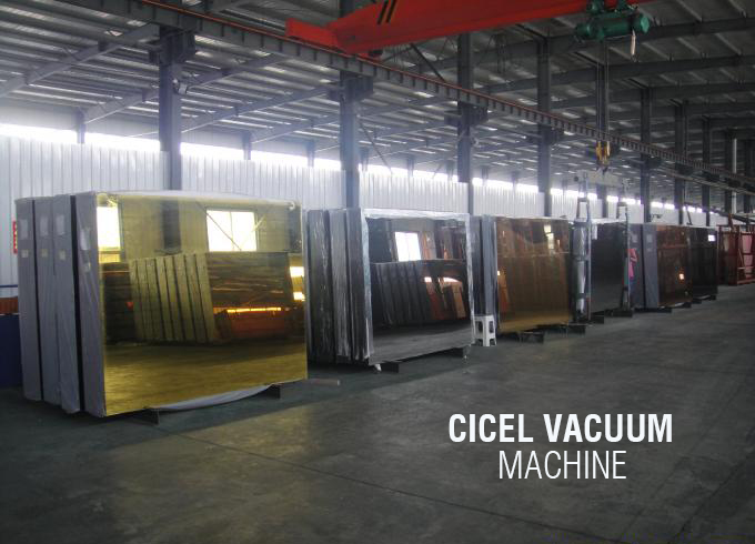ガラスを提供するミラーコーティング機cicel/銀アルミミラーpvd真空コーティングマシン仕入れ・メーカー・工場
