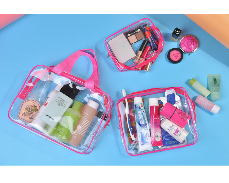 plastic travel bags for toiletries